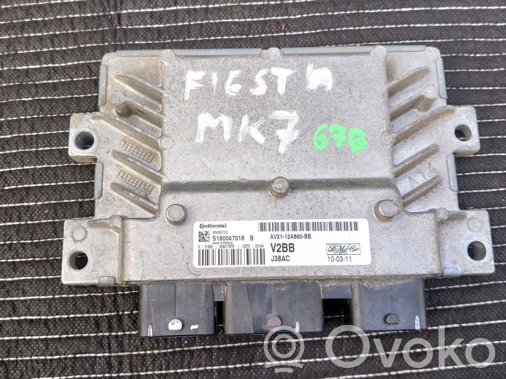 Ford Fiesta Moottorin ohjainlaite/moduuli (käytetyt) 