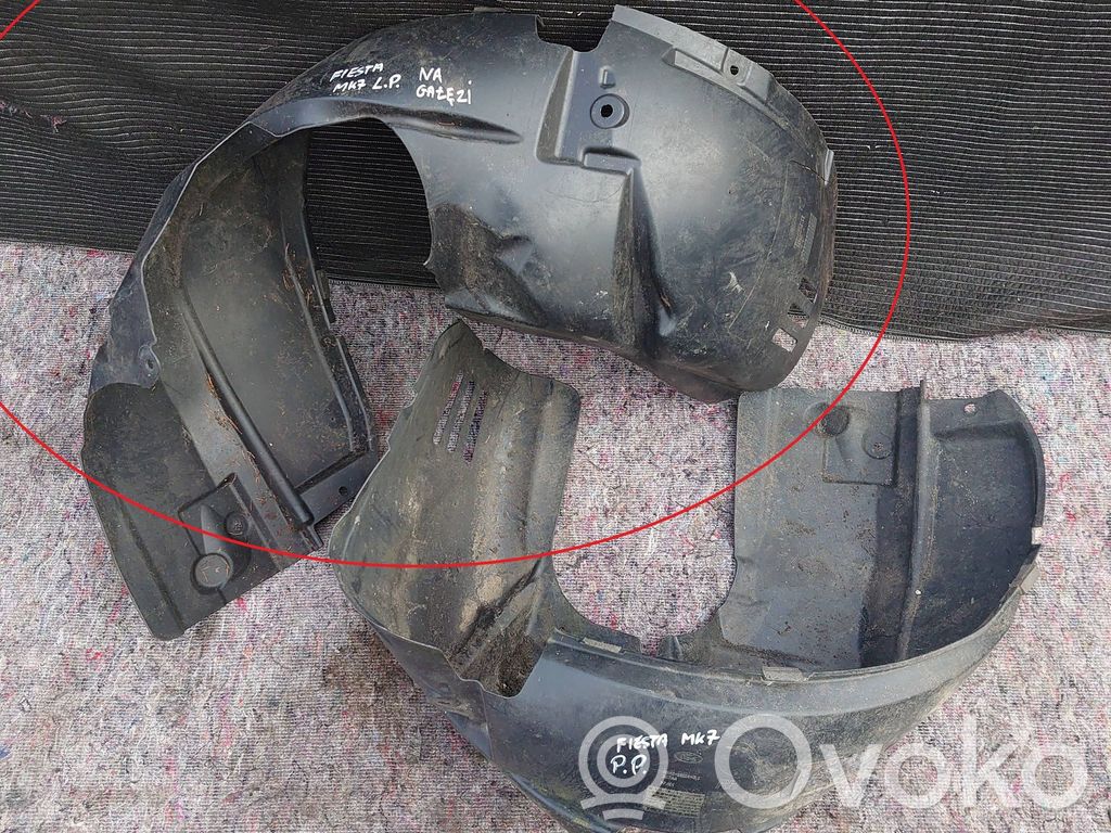 Ford Fiesta Apărători interioare aripă roată față 