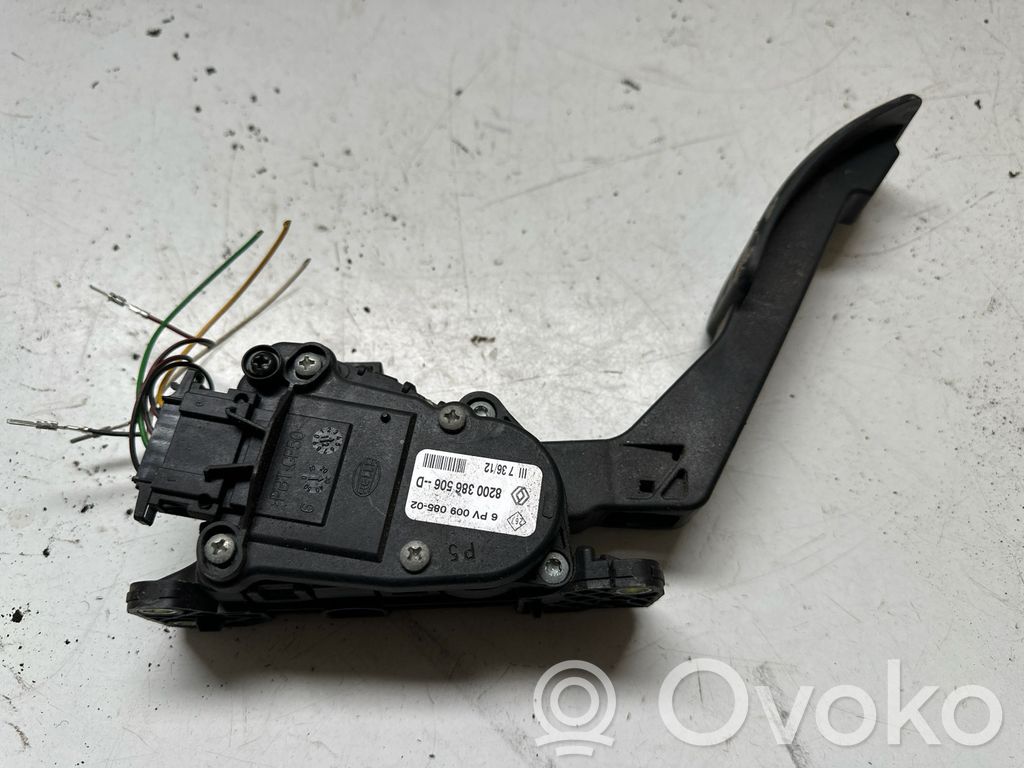 Akceleratoriaus pedalas   8200386506D,6PV00908502