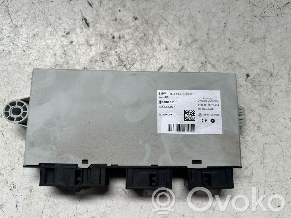 BMW 5 GT F07 Unitate/modul de comandă CAS 