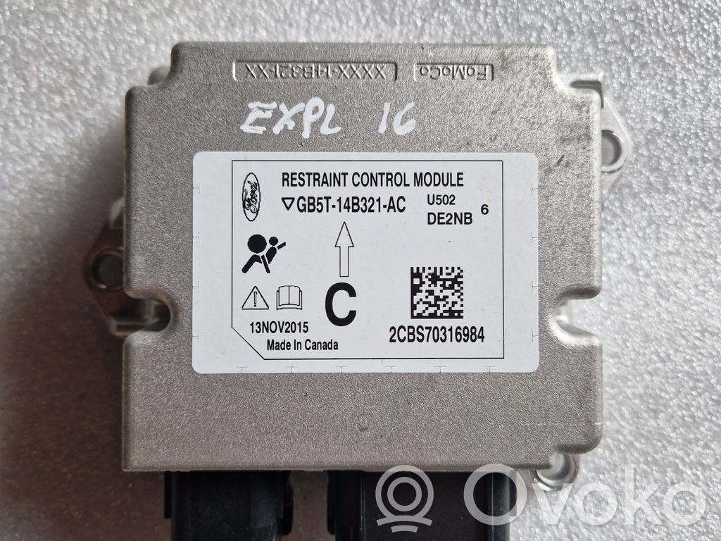 Ford Explorer V Airbag control unit/module 