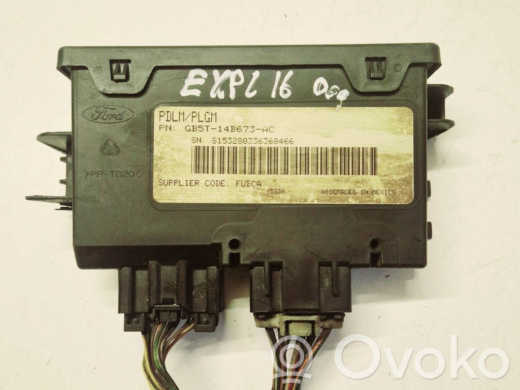 Tailgate/trunk control unit/module   GB5T14B673AC,GB5T14B673