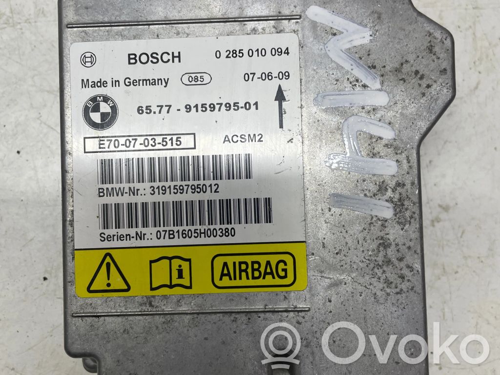 BMW X5 E70 Airbag control unit/module 