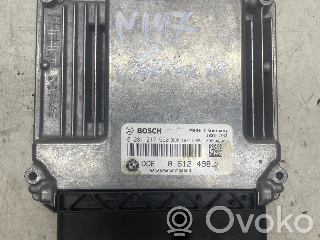BMW X1 E84 Sterownik / Moduł ECU 