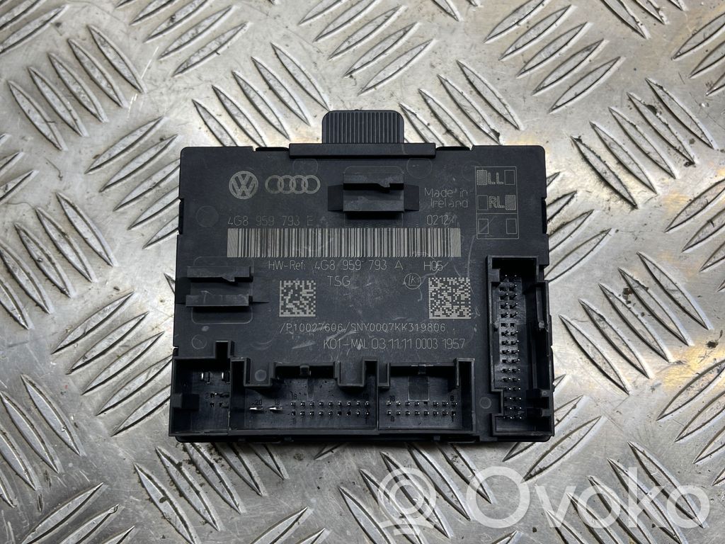 Audi A6 C7 Unitate/modul comandă uși 