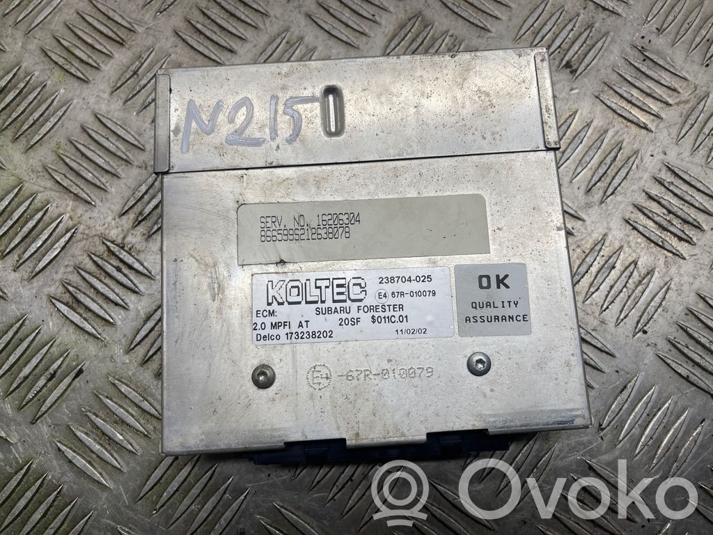 Subaru Forester SF Engine control unit/module 