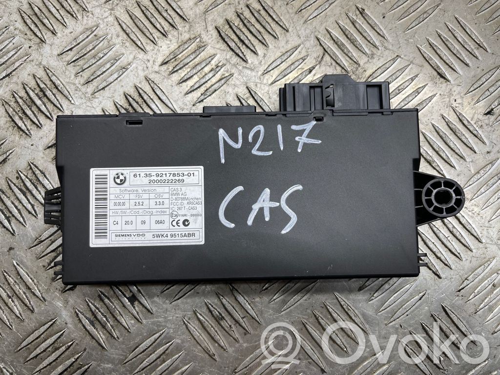 BMW 3 E90 E91 CAS control unit/module 