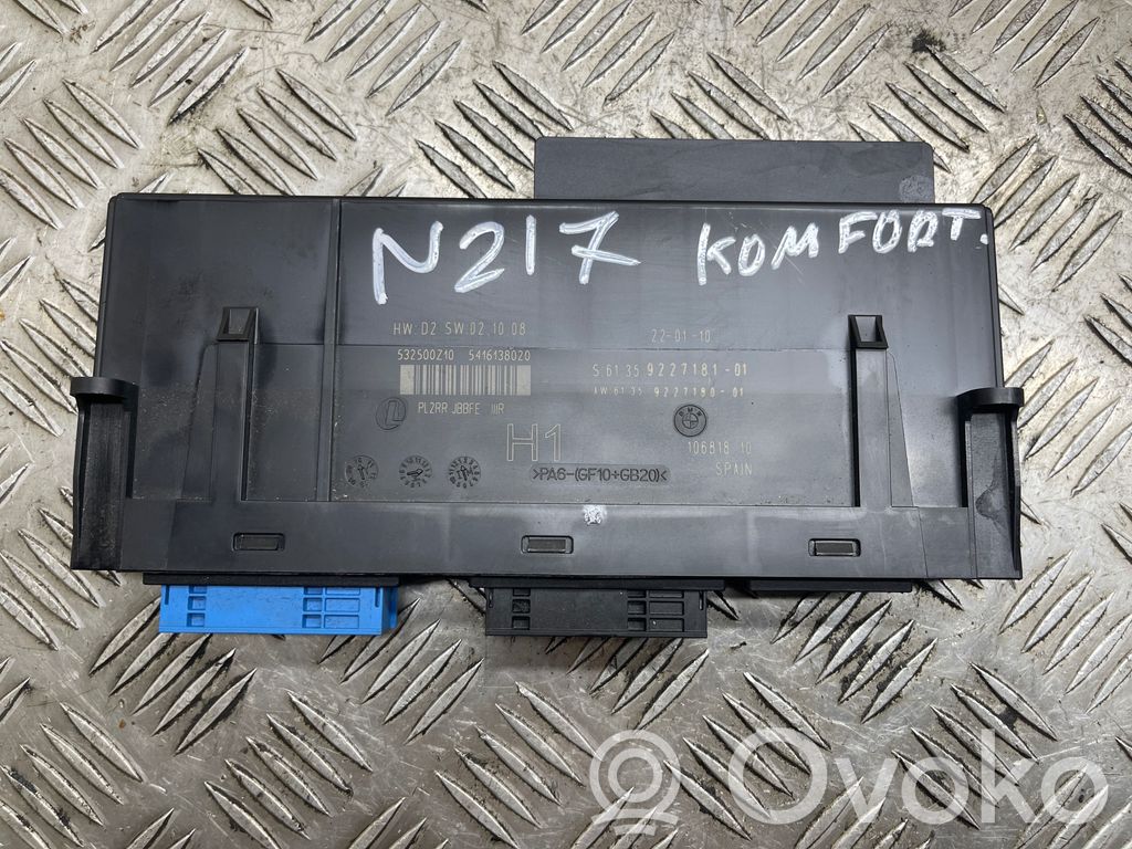 BMW 3 E90 E91 Comfort/convenience module 