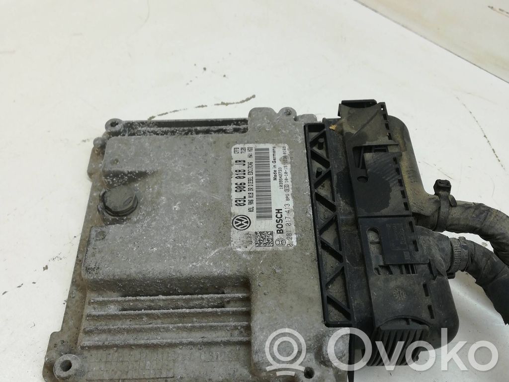 Engine control unit/module   03L906018BR,03L906018JB,0281017413