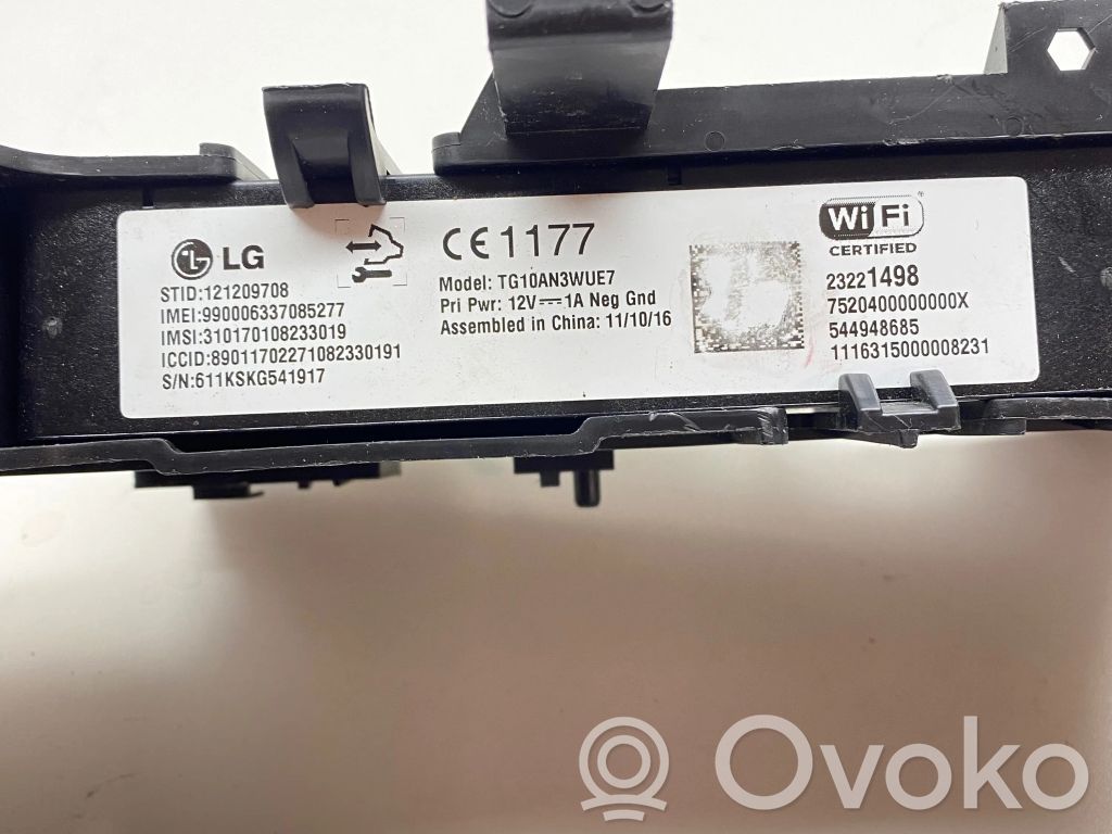 Bluetooth modulis   TG10AN3WUE7,23221498,121209708,131300798,7520400000