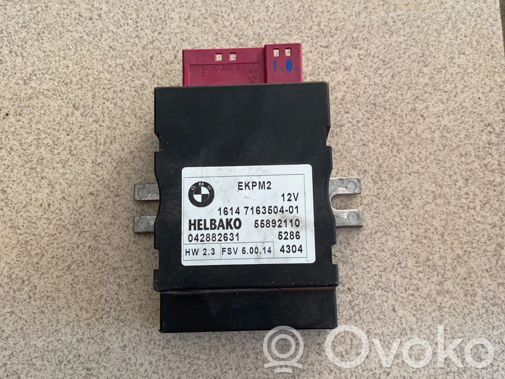 Fuel injection pump control unit/module   7163504,042882631,16147169960,16147180426,16147180427,16147209286,16147218339,16147276046