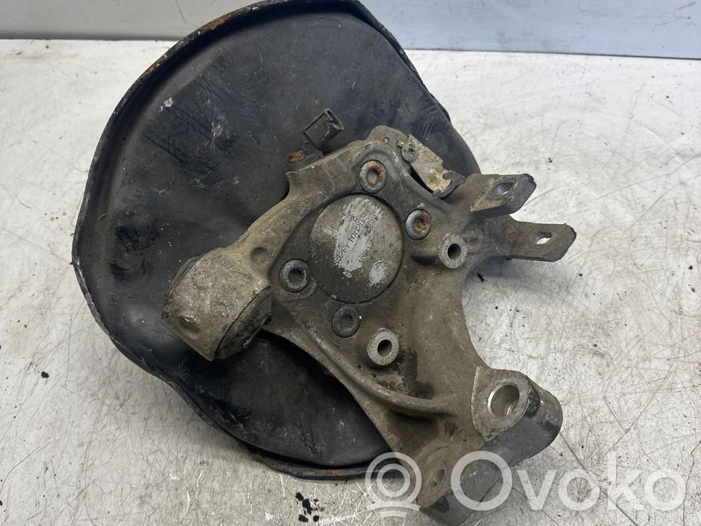 Audi A6 S6 C6 4F Mangueta de dirección de rueda trasera 
