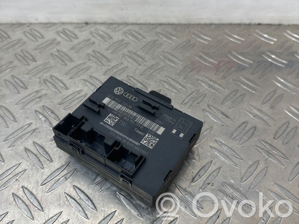 Unité de commande module de porte   4F0959795M,8K0959795B