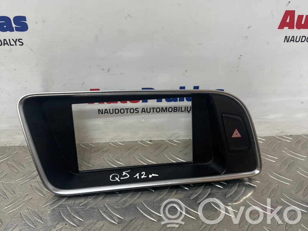 Audi Q5 SQ5 8R Konsola środkowa / Radio / GPS 