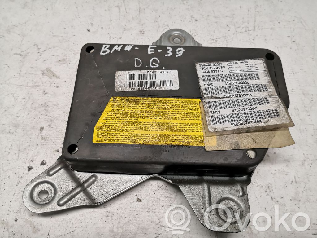 BMW 5 E39 Rear door airbag 
