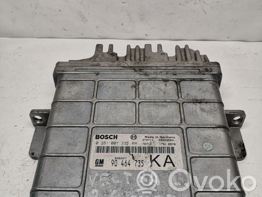 Engine control unit/module   0281001335,90464735