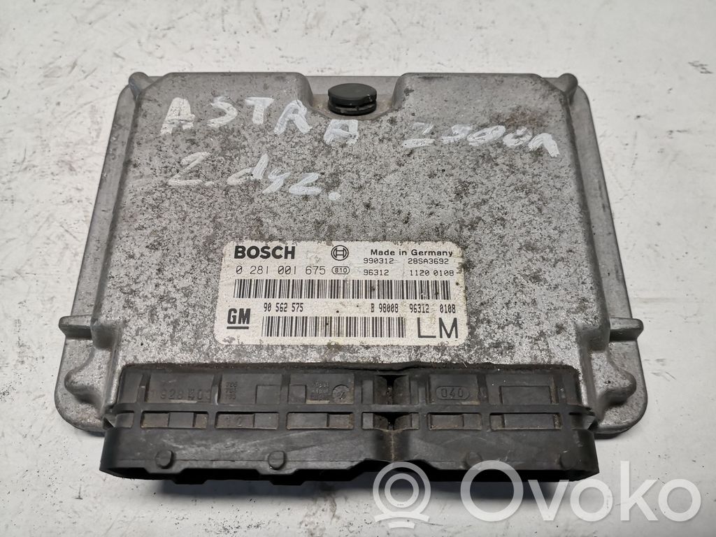 Opel Astra G Engine control unit/module 