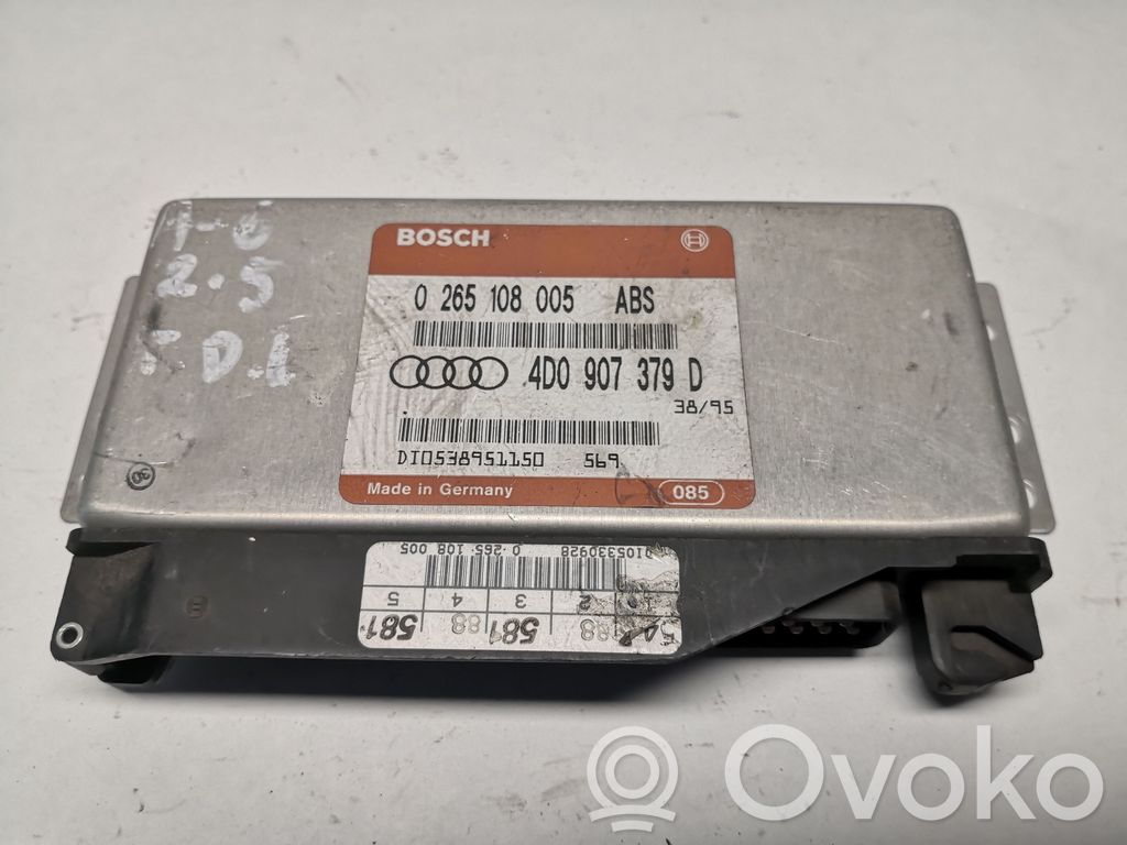 ABS-ohjainlaite/moduuli   4D0907379D,0265108005,DT0538951150