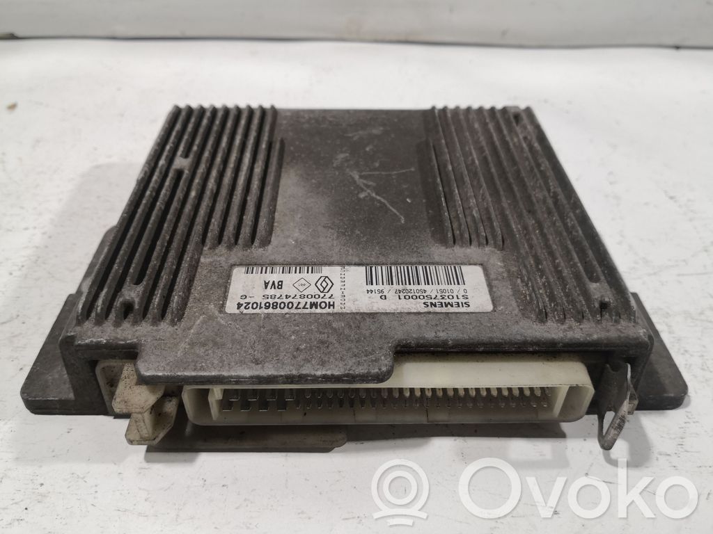 Engine control unit/module   S103750001D,H0M7700861024,7700874785G