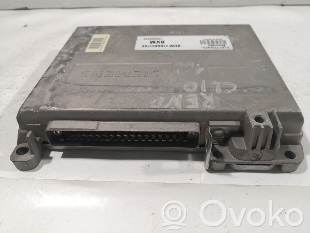 Renault Clio I Engine control unit/module 