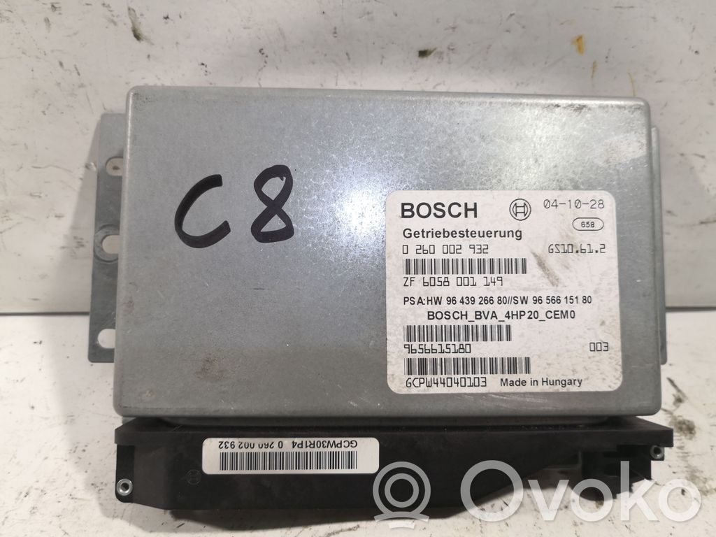 Citroen C8 Gearbox control unit/module 