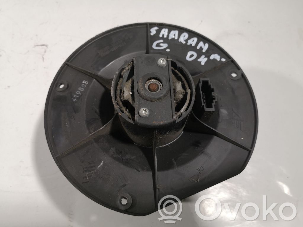 Volkswagen Sharan Mazā radiatora ventilators 