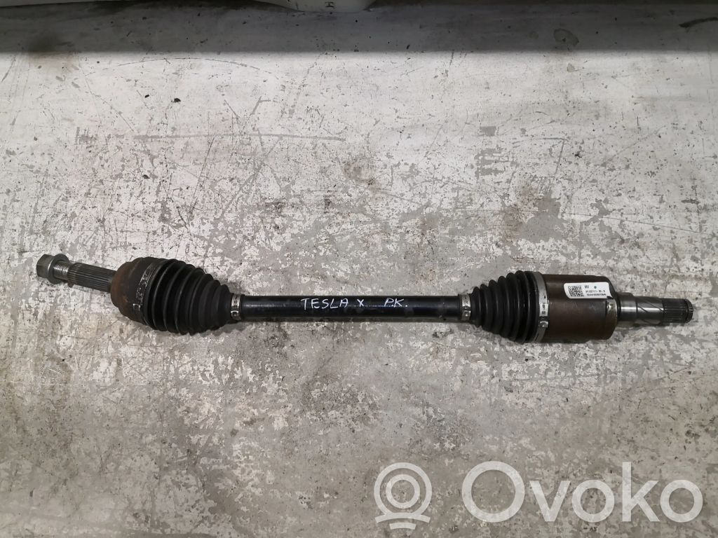 Tesla Model X Priekinis pusašis 