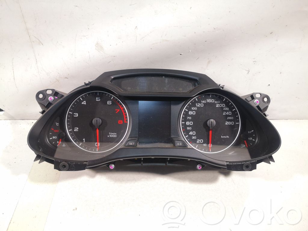 Audi A4 S4 B8 8K Nopeusmittari (mittaristo) 