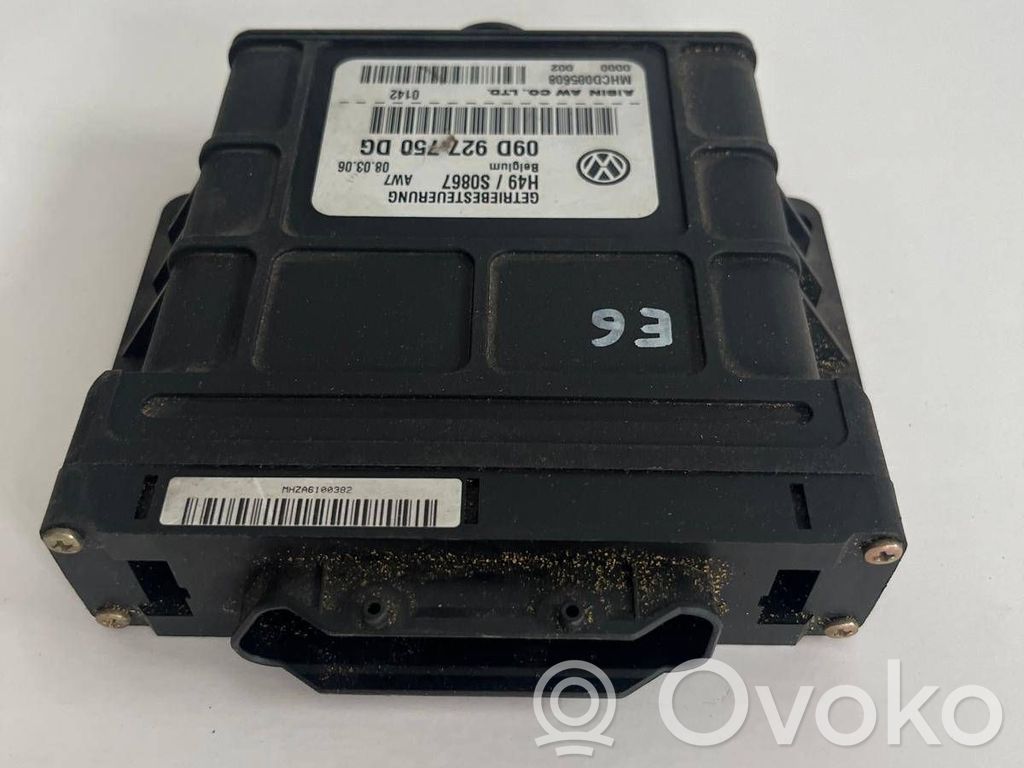 Volkswagen Touareg I Gearbox control unit/module 