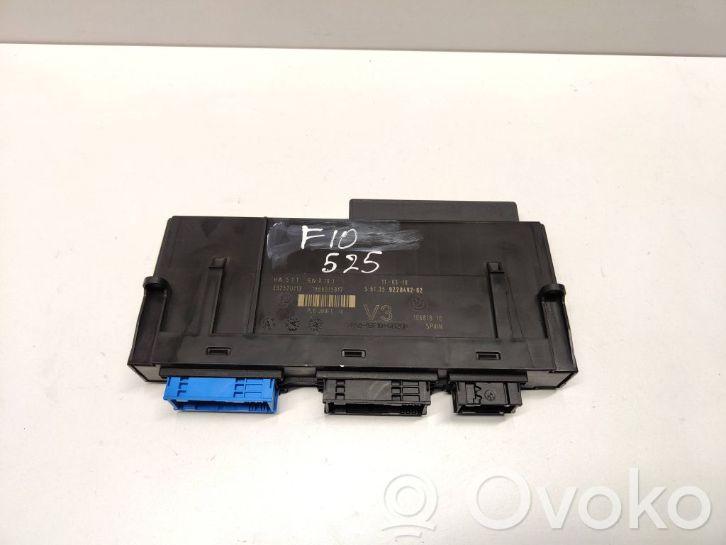 BMW 5 F10 F11 Moduł / Sterownik komfortu 