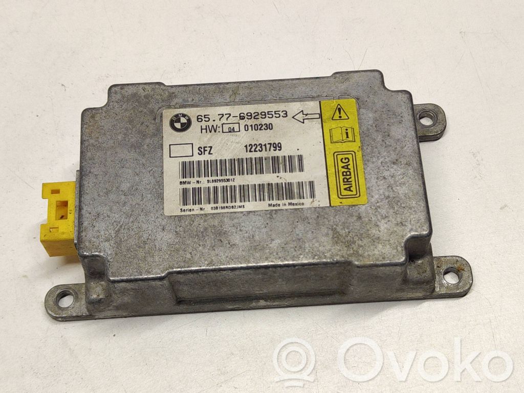 Unidad de control/módulo del Airbag   6929553,12231799,65776929553
