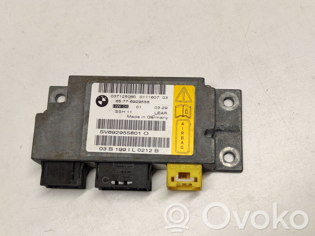 BMW 7 E65 E66 Airbag control unit/module 