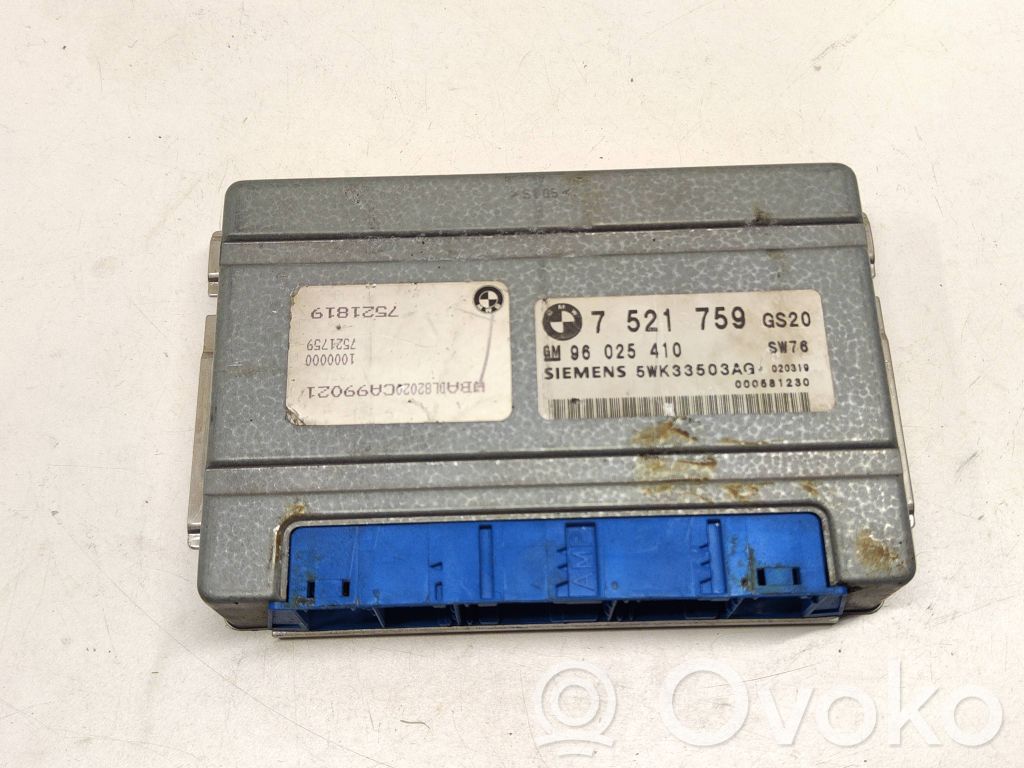 BMW 5 E39 Centralina/modulo scatola del cambio 