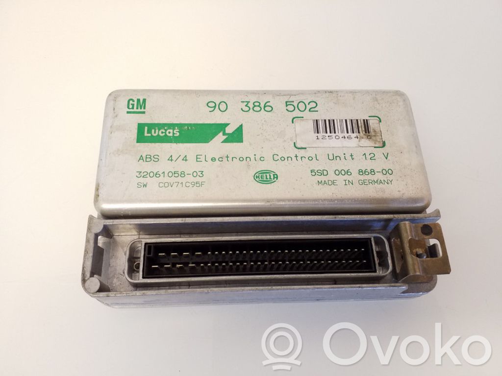 Opel Corsa B Unidad de control/módulo del ABS 