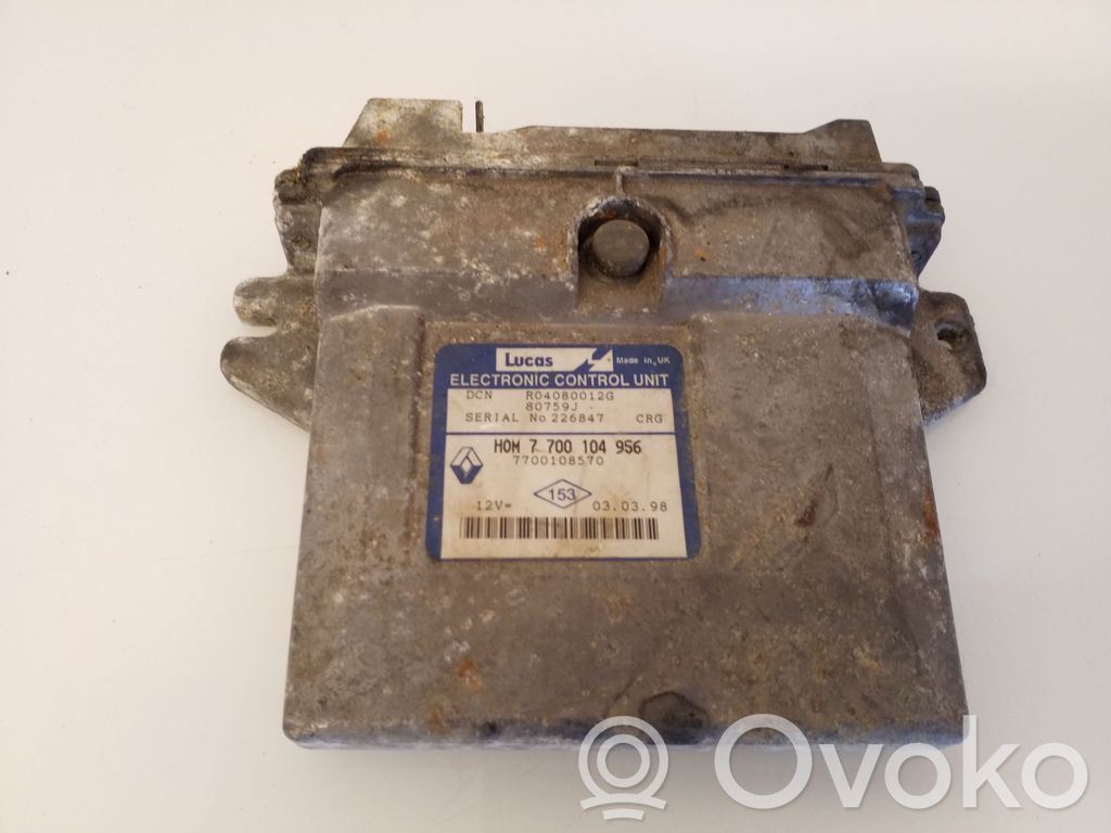 Renault Kangoo I Engine control unit/module 