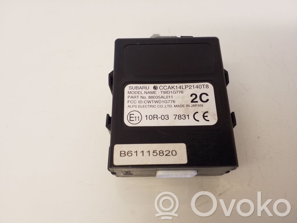 Subaru Outback (BS) Other control units/modules 