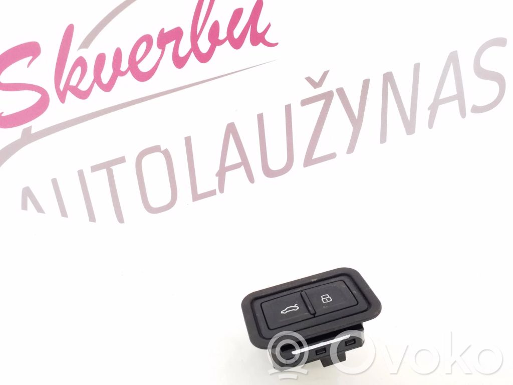 Audi A8 S8 D4 4H Przełącznik / Przycisk otwierania klapy bagażnika 