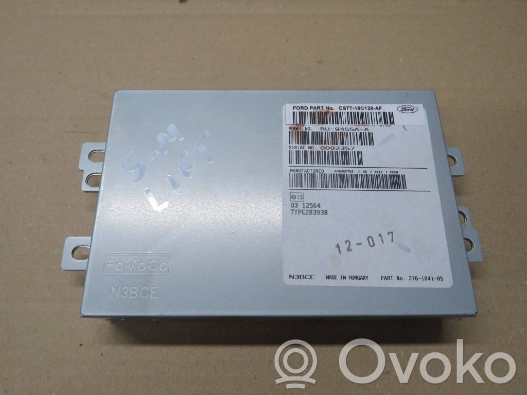 Ford S-MAX GPS navigation control unit/module 