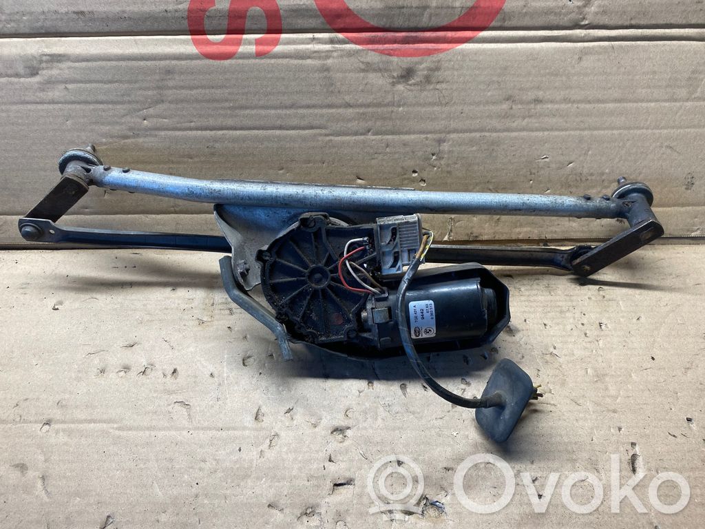 BMW 3 E36 Mechanizm i silniczek wycieraczek szyby przedniej / czołowej 