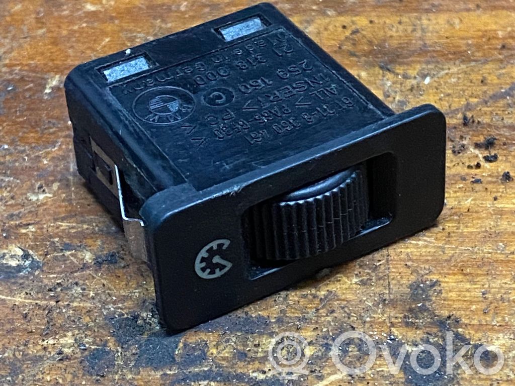 Interruptor de control del panel de luces   61318360461,21318000,259160