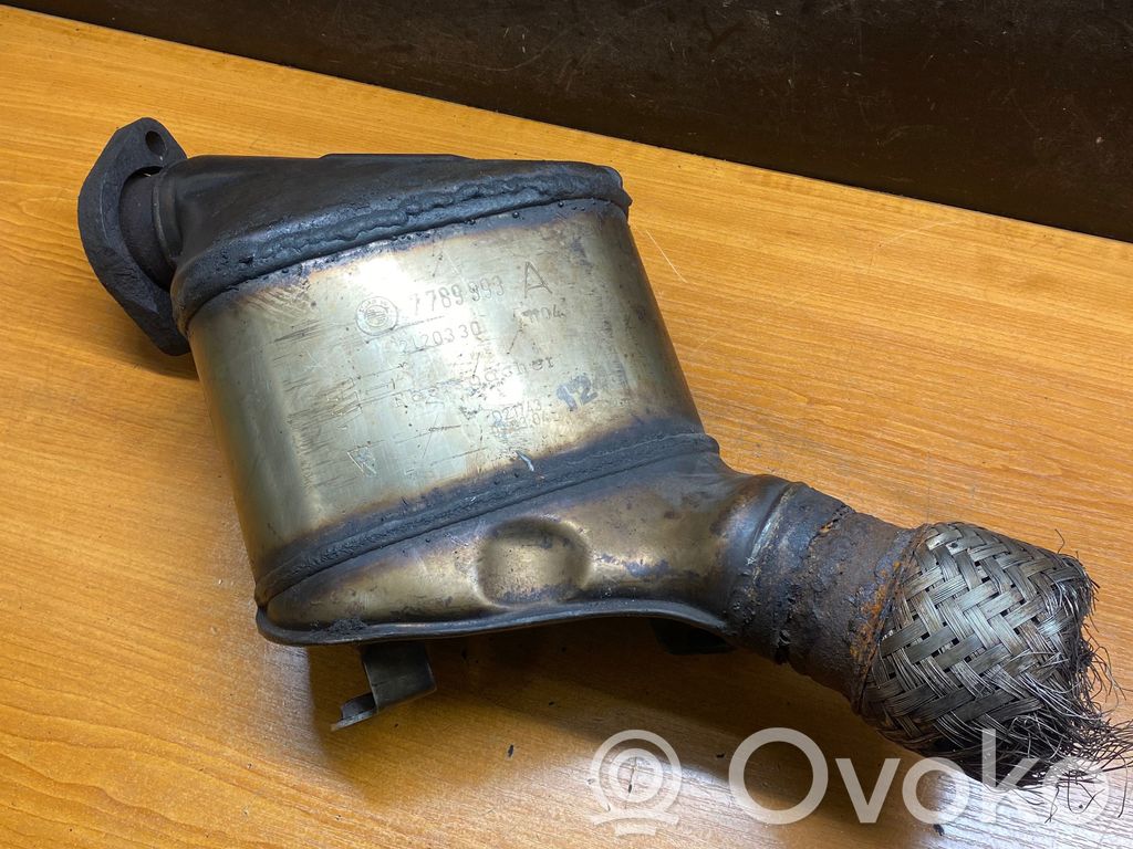 BMW 3 E46 Filtro de partículas del catalizador/FAP/DPF 