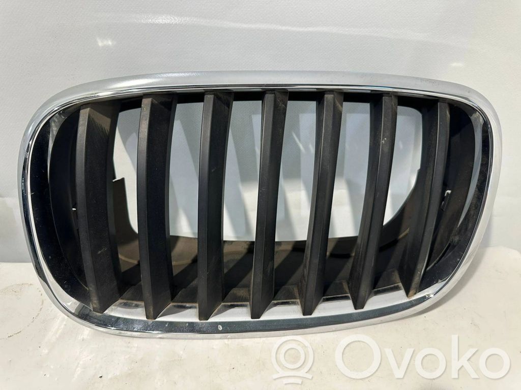 BMW X5 E70 Front bumper upper radiator grill 