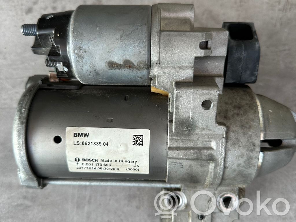 BMW 3 F30 F35 F31 Starteris 