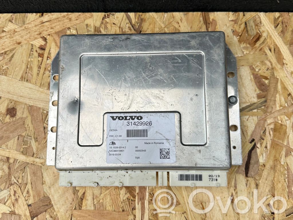 Volvo XC60 Sterownik / Moduł zawieszenia pneumatycznego 