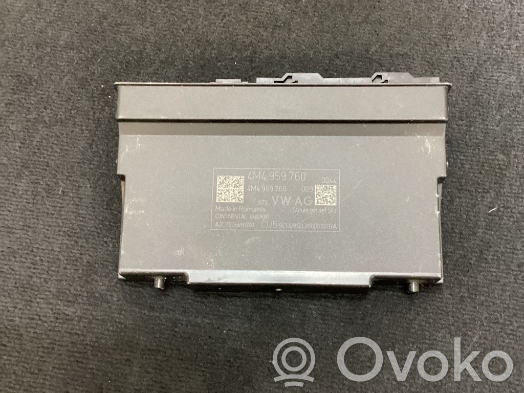 Audi e-tron Module de commande de siège 