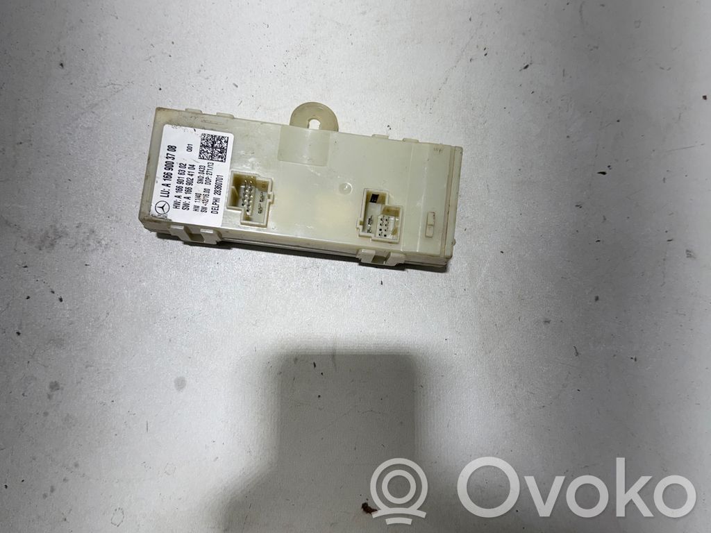 Mercedes-Benz GLE (W166 - C292) Sterownik / Moduł elektrycznej klapy tylnej / bagażnika 