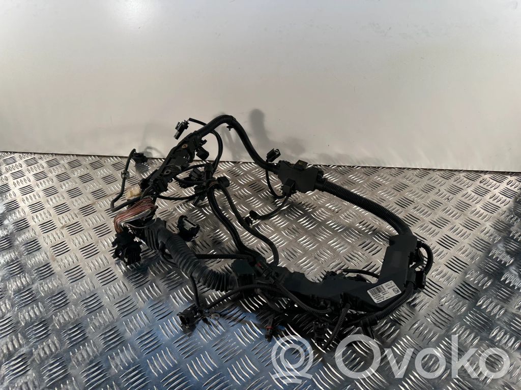 BMW 7 F01 F02 F03 F04 Wiązka przewodów silnika 