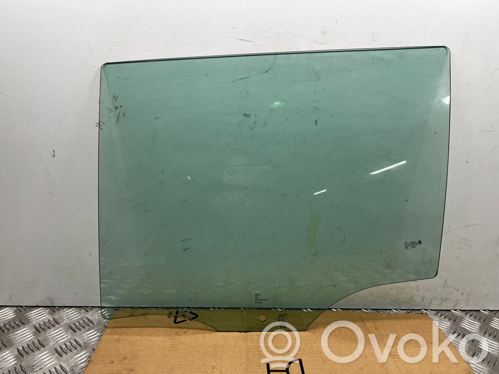 Skoda Superb B6 (3T) Rear door window glass 