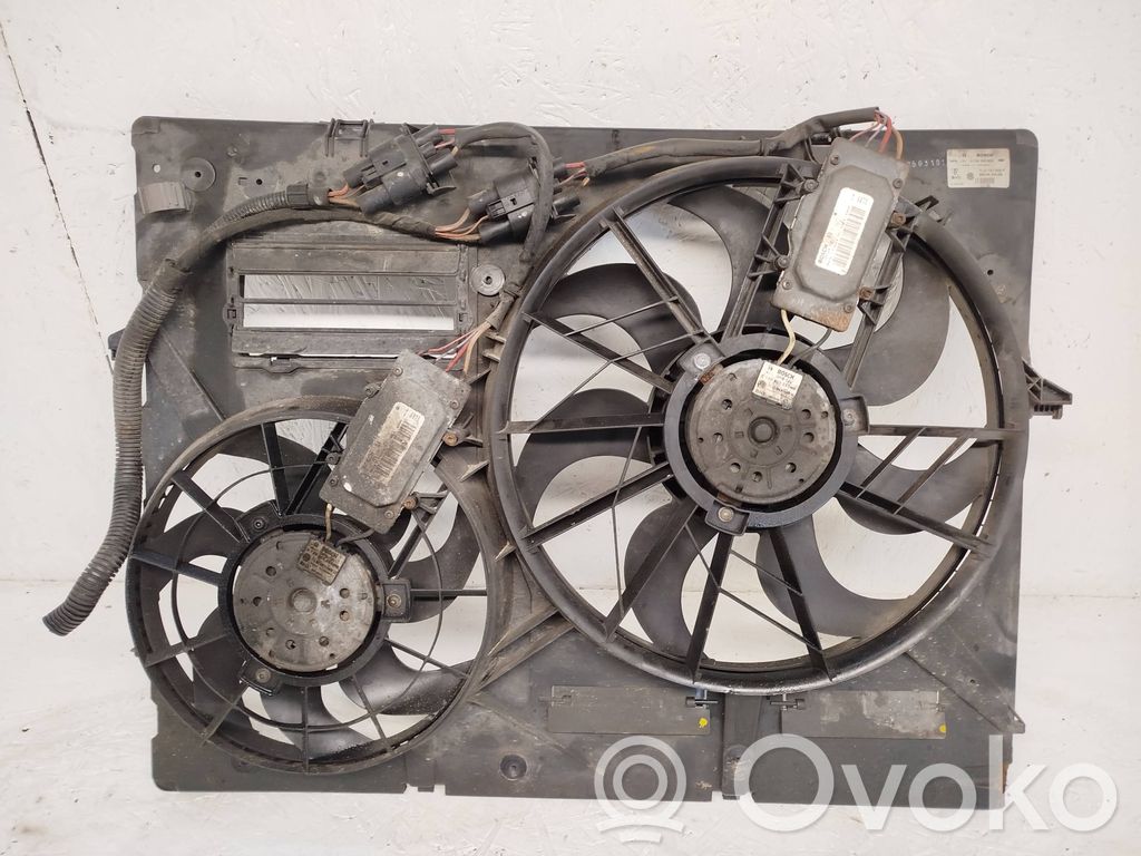 Audi Q7 4L Elektryczny wentylator chłodnicy 