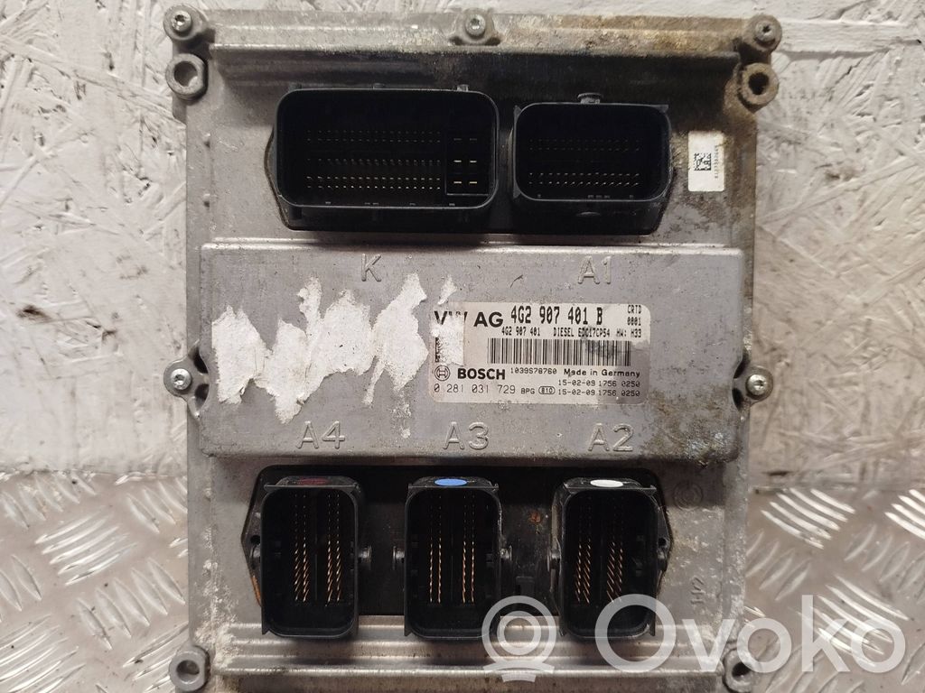 Audi A6 S6 C7 4G Engine control unit/module 